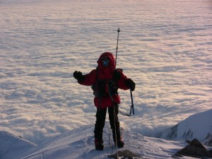 Jordan on the Denali summit approach